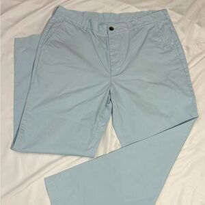 Brooks Brothers 346 Light Blue Chino Pants 38x32 Classic Preppy